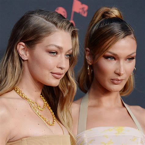 gigi hadid naked|Gigi and Bella Hadid go completely naked in new Versace campaign